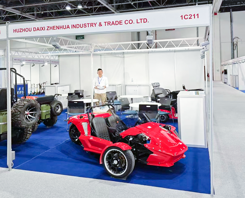 Huzhou Daixi Zhenhua Technology Trade Co., Ltd. erweitert seine Präsenz auf der China-VAE-Messe in Dubai.